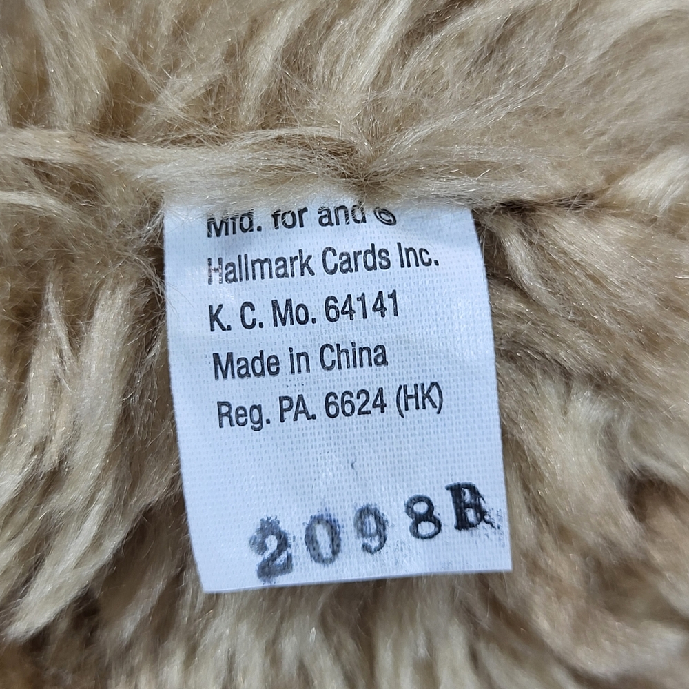Hallmark Teddy Tennial Bear 100th Anniversary Jointed 14” Stuffed Plush NOS NWT - Picture 8 of 16